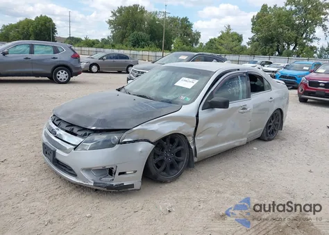 2012 Ford Fusion Sel из США, поврежденный, VIN 3FAHP0JA8CR168453